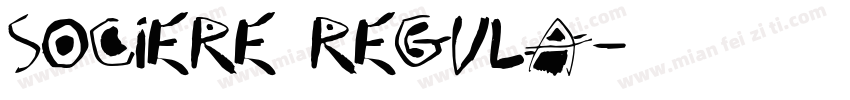 Sociere Regula字体转换